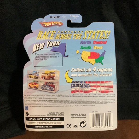 🆕 HOT WHEELS- CONNECT CARS - NEW YORK - Picture 2 of 4